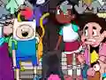 Игра Friday Night Funkin'  Roastin' on a Cartoon Friday онлајн