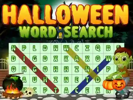 Игра Halloween Words Search онлајн
