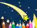 Игра Coloring Book: Shooting Star онлајн