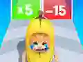 Игра Epic Banana Run: Merge Master онлајн