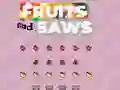 Игра Fruits and Saws онлајн
