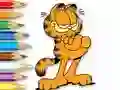 Игра Coloring Book: Garfield Hamburger онлајн
