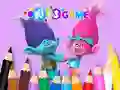 Игра Coloring Book: Cute Troll онлајн