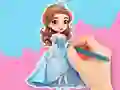 Игра Coloring Book: Chibi Princess онлајн
