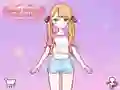 Игра Anime Dress Up Doll Dress Up онлајн