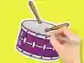 Игра Coloring Book: Star Drum онлајн
