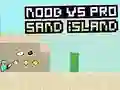 Игра Noob vs Pro Sand Island онлајн