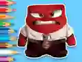Игра Coloring Book: Inside Out Angry онлајн