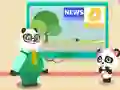 Игра Baby Panda Hurricane Safety онлајн