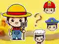 Игра Kids Quiz: Job Challenge 3 онлајн