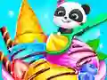Игра Baby Panda Ice Cream Truck онлајн