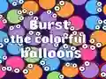 Игра Burst the Colorful Balloons онлајн