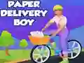 Игра Paper Delivery Boy онлајн