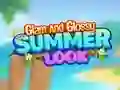 Игра Glam And Glossy Summer Look онлајн