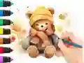 Игра Coloring Book: Autumn Bear онлајн