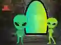 Игра Grandpa Trapped Alien Cave онлајн