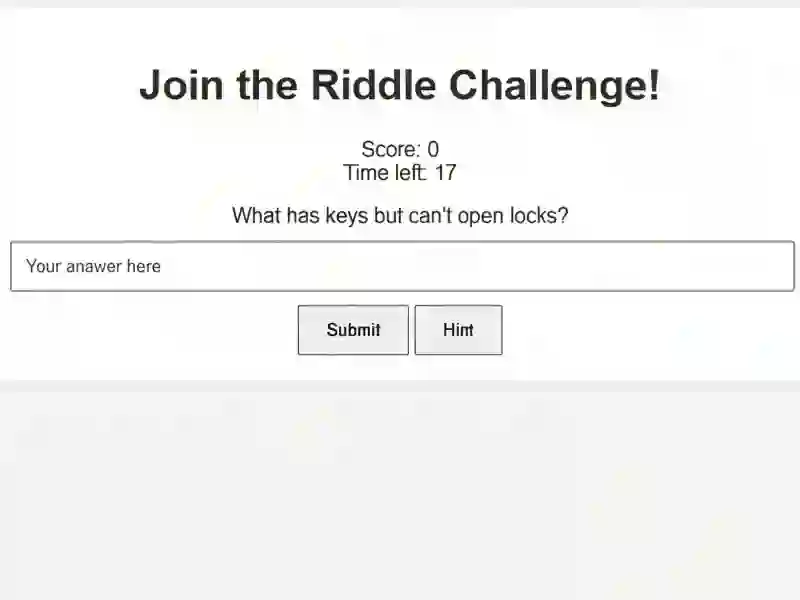 Игра Riddle Challenge онлајн