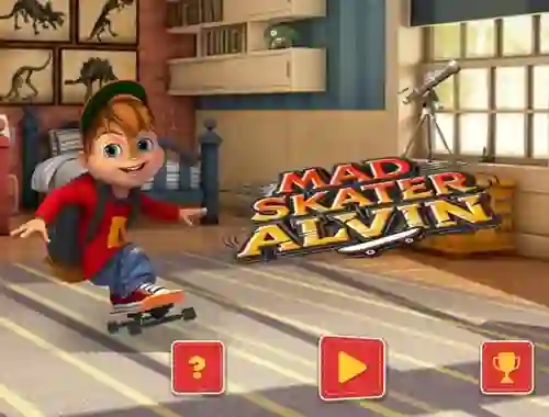 Игра Mad Skater Alvin онлајн