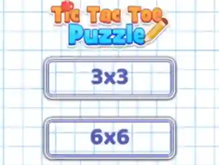 Игра Tic Tac Toe Puzzle онлајн