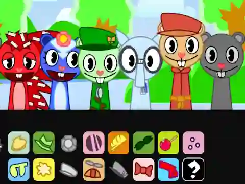 Игра Happy Sprunk Friends онлајн