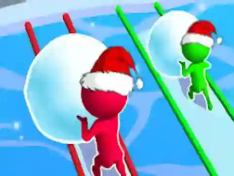 Игра Snow Race: Christmas Runner онлајн