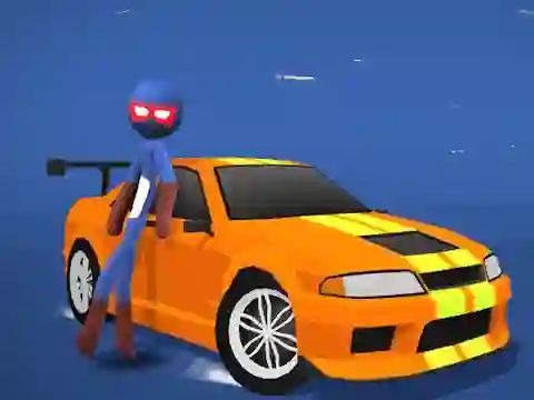 Игра Stickman GTA City онлајн