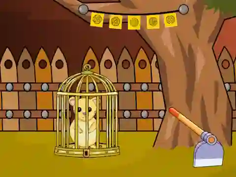 Игра Cute Hamster Escape from Cage онлајн