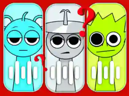 Игра Kids Quiz: Guess The Sprunki онлајн