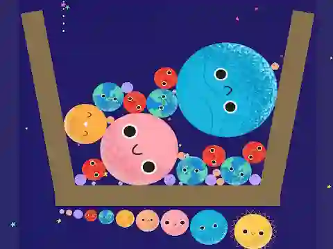 Игра Merge Planets онлајн