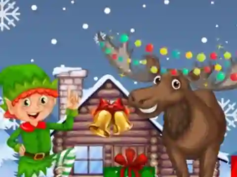 Игра Purple Christmas Gift онлајн