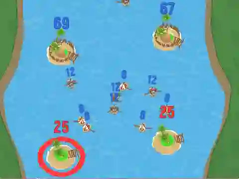 Игра Battle For The Islands онлајн