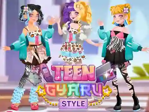 Игра Teen Gyaru Style онлајн