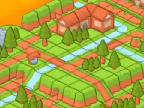 Игра God's Land: From Block to Island онлајн