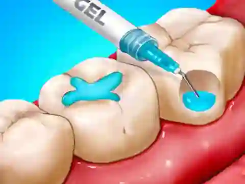 Игра Incredible Kids Dentist онлајн