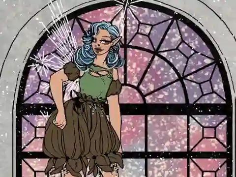 Игра Goth Fairy Holiday Edition онлајн