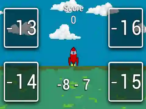 Игра Rocket Math онлајн