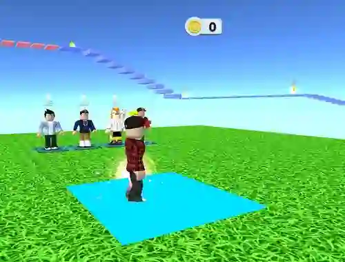Игра Easy Obby Jump and Run Challenge Online онлајн