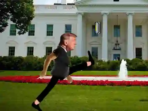 Игра Trump Wobble Walk Challenge онлајн
