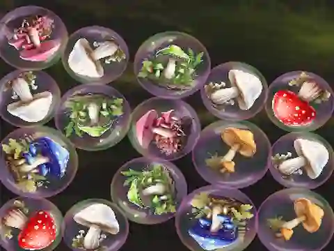 Игра Merge Mushrooms! онлајн