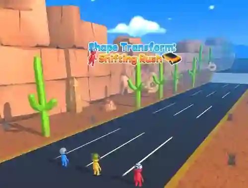 Игра Shape Transform: Shifting Rush онлајн