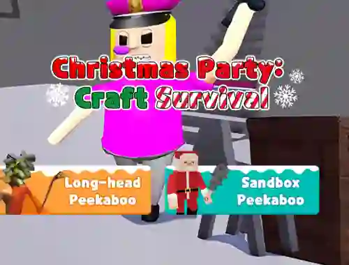 Игра Christmas Party: Craft Survival онлајн