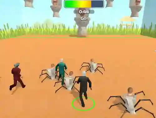 Игра Cameraman Vs Skibidi Survival онлајн