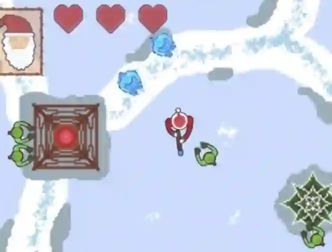 Игра Zombie Apocalypse on Christmas онлајн