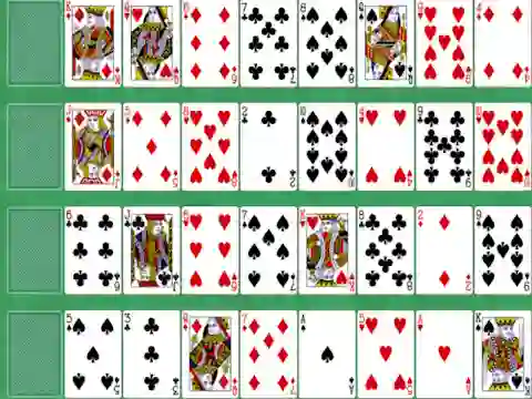 Игра Cards: Solitaire Carpet онлајн