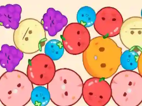 Игра Merge fruits Fold the Watermelon Original! онлајн