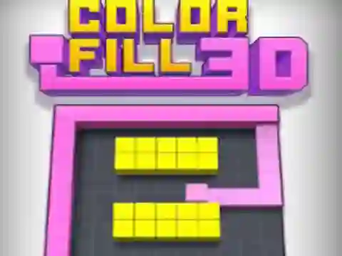 Игра Color Fill 3D онлајн