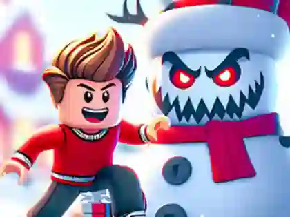 Игра Jigsaw Puzzle: Roblox Snowball Battle онлајн