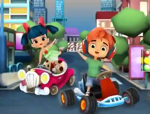 Игра Kart Hooligans онлајн