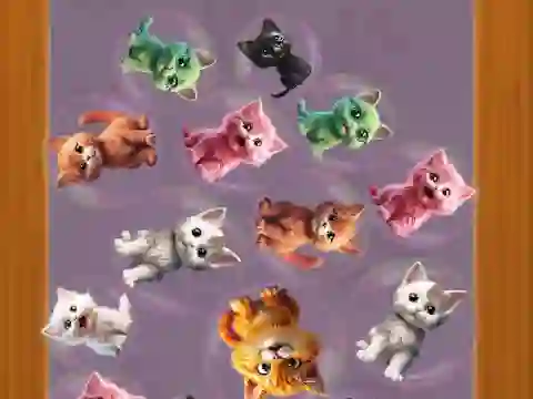 Игра Merge Cats: 2048! онлајн
