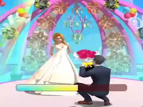Игра Bridge Race Wedding Master онлајн